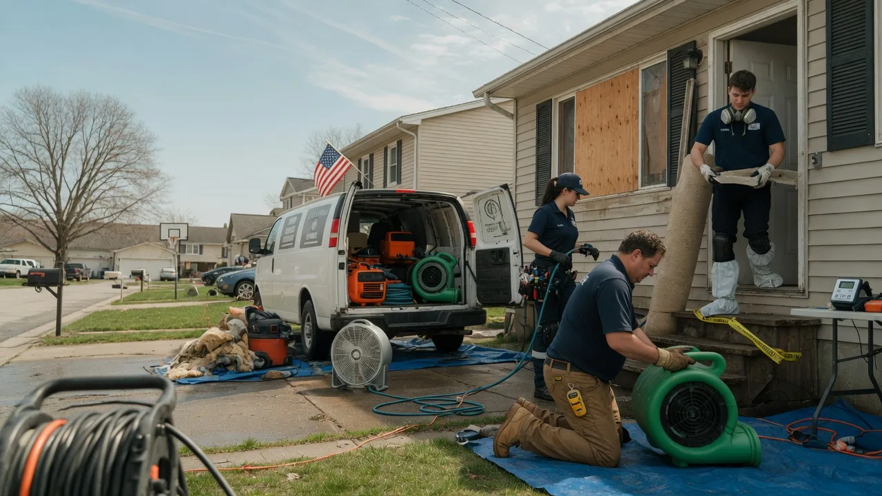 Water Damage Restoration in Walnut, MS near me